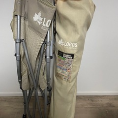 LOGOS ウィッカーエグゼプラス 折りたたみチェア✖️2セットの画像