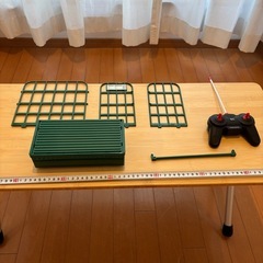 ラジコン　ヘリコプター　台車型ラジコン　2点　おもちゃの画像