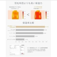 掛け布団け シングル 人工羽毛布団 超軽量 抗菌防臭暖かい 洗える 防ダニ加工の画像
