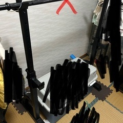 バーベルスタンド　筋トレ　ベンチプレス　バーベルラックの画像