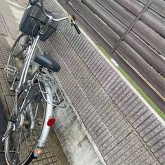ママチャリ自転車の画像