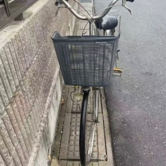 ママチャリ自転車の画像