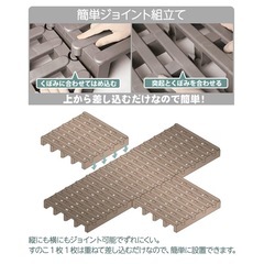 すのこベッド カンタン組み立て  の画像