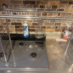 ニトリ【SUSシリーズ】伸縮シンク上水切りラックの画像