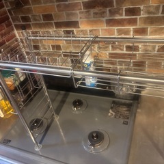 ニトリ【SUSシリーズ】伸縮シンク上水切りラックの画像