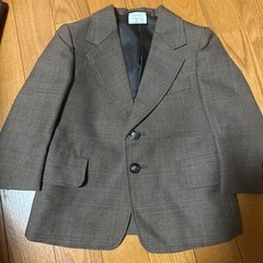 子供用 スーツ チェック柄の画像