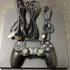 【PS4】本体 コントローラー 電源ケーブルセットの画像