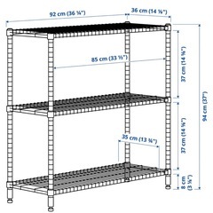 スチールラック　2個セットの画像