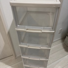 5段衣装ケースの画像