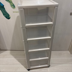 5段衣装ケースの画像
