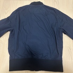 【MA-1】 ブルゾン ネイビー ジャケット アウター　メンズの画像
