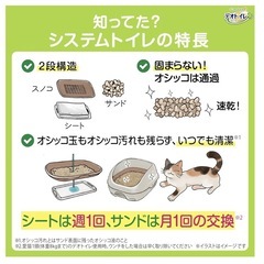 猫のトイレ デオトイレ あげますの画像