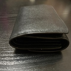 FURLA ブラック 三つ折り財布の画像