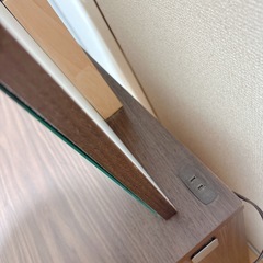 ドレッサー　鏡台　ブラウン　木製の画像