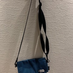 YAKPAK ショルダーバッグ 青/白の画像