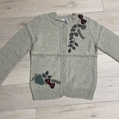 LEPSIM 刺繍ニットカーディガンの画像