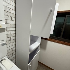 脱衣所用の棚(ニトリ)の画像
