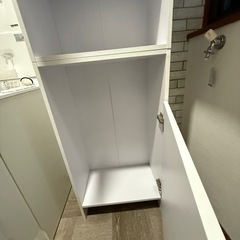 脱衣所用の棚(ニトリ)の画像