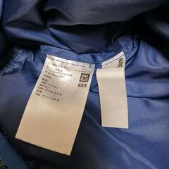 ユニクロ　ダウンジャケット　110㎝の画像
