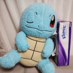 ゼニガメのふわふわぬいぐるみの画像