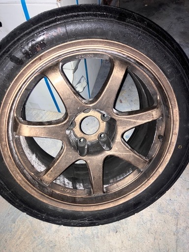 ホイール4本　17インチ　9J オフセット+17 A-TECH 