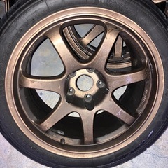 ホイール4本　17インチ　9J オフセット+17 A-TECH の画像