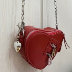 ハートのバッグの画像