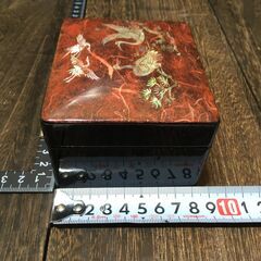 象嵌細工 螺鈿細工 ジュエリーボックス 小物入れ インテリア 雑貨 【h251220001】の画像