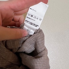 ululu肩ひも付きボトムスの画像