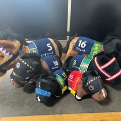 競馬　ぬいぐるみ　サラブレッドコレクションの画像