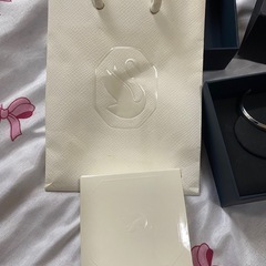 Swarovski ピンククリスタル ハートネックレスの画像