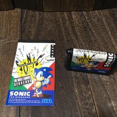 メガドライブ MD ソフト ソニックザヘッジホッグ 【h251129021】の画像