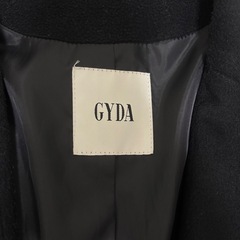 【GYDA】 チェスターコート ブラック ロングコート 黒　ジェイダの画像