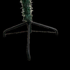 松ぼっくり付きクリスマスツリー　電飾 オーナメント　他おまけ付き 180cmの画像