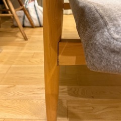 モモナチュラル　ダイニングベンチ BRICK S BENCHの画像