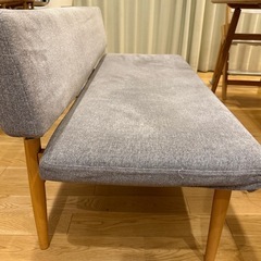 モモナチュラル　ダイニングベンチ BRICK S BENCHの画像