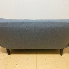 ナフコ　2人掛けソファの画像