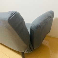 ナフコ　2人掛けソファの画像