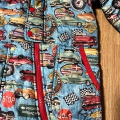 美品　AMPERSAND アメ車柄　ジャンプスーツの画像