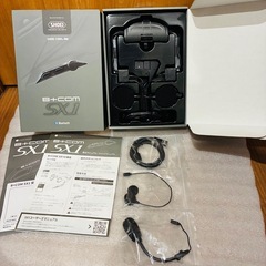 《超美品 数回使用のみ》SHOEI B+COM ビーコム SX1 付属品完品の画像