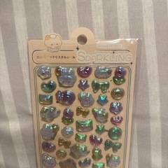 ぽっこりシール うさぎの画像