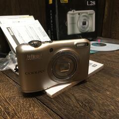デジタルカメラ Nikon COOLPIX L28 ニコン クールピクス コンデジ デジカメ 【h251126014】の画像