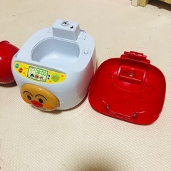 アンパンマン　炊飯器　おままごと　おもちゃ　キッチン　音なりおもちゃの画像