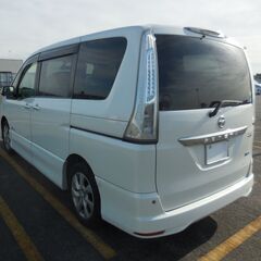 込プライス２３万１千円 セレナ ＨＷＳ Ｓ－ハイブリッド HFC26 修復無し パールホワイト クルコン 検８年１１月 機関良好の画像