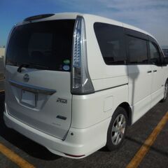 込プライス２３万１千円 セレナ ＨＷＳ Ｓ－ハイブリッド HFC26 修復無し パールホワイト クルコン 検８年１１月 機関良好の画像