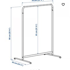 IKEAハンガーラック  MULIG ムーリッグの画像