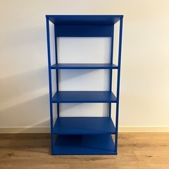 オープンシェルフ　ブルーの画像