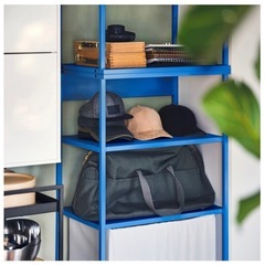 オープンシェルフ　ブルーの画像