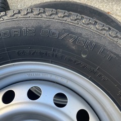 ノーマルタイヤ　145/80R12の画像