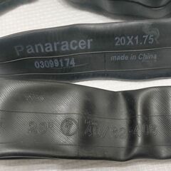 自転車チューブ　20インチ　Panaracer　20☓1.75　おまけ付きの画像